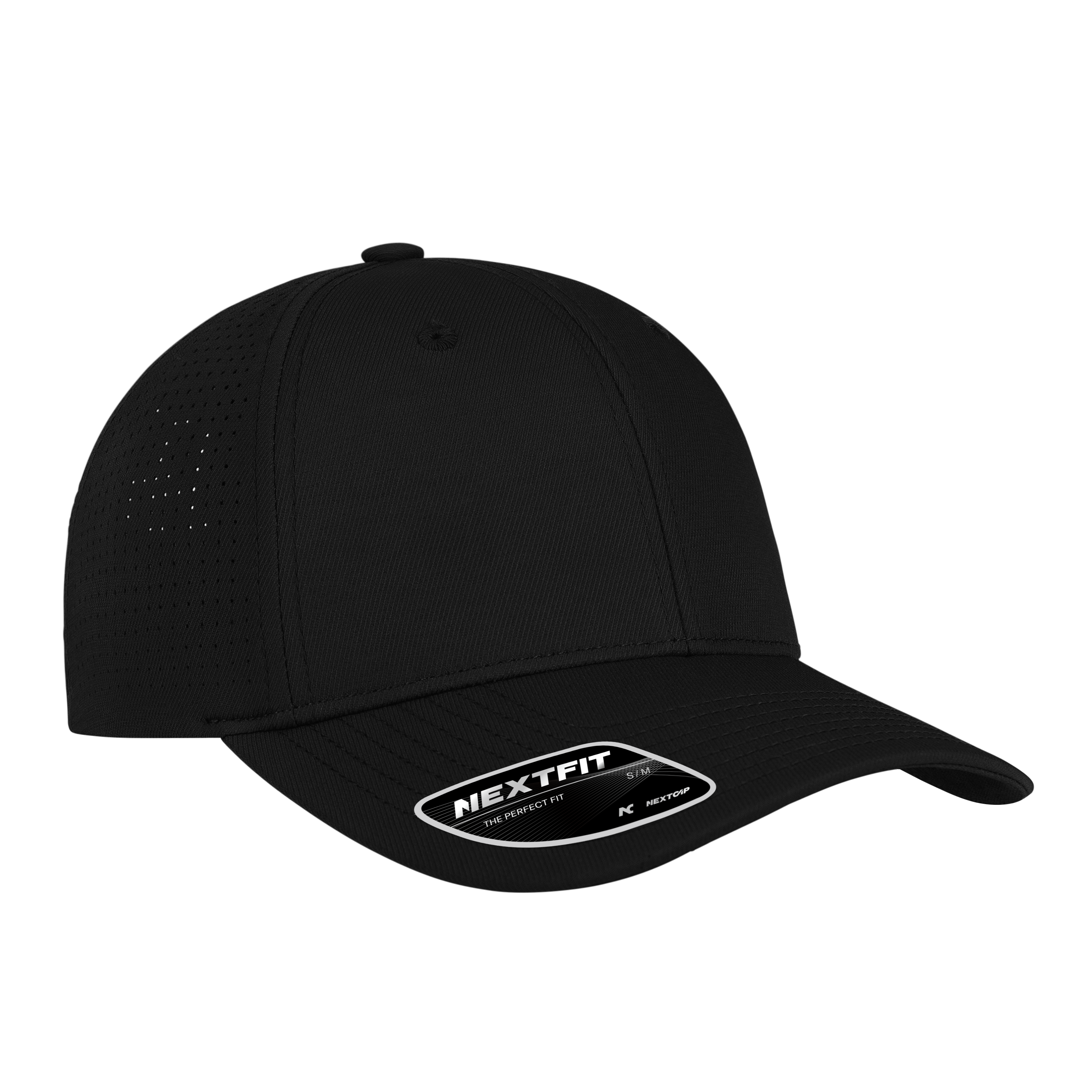 (MVP277C) Nextfit™ 6 Panel Perforation Fitted Cap