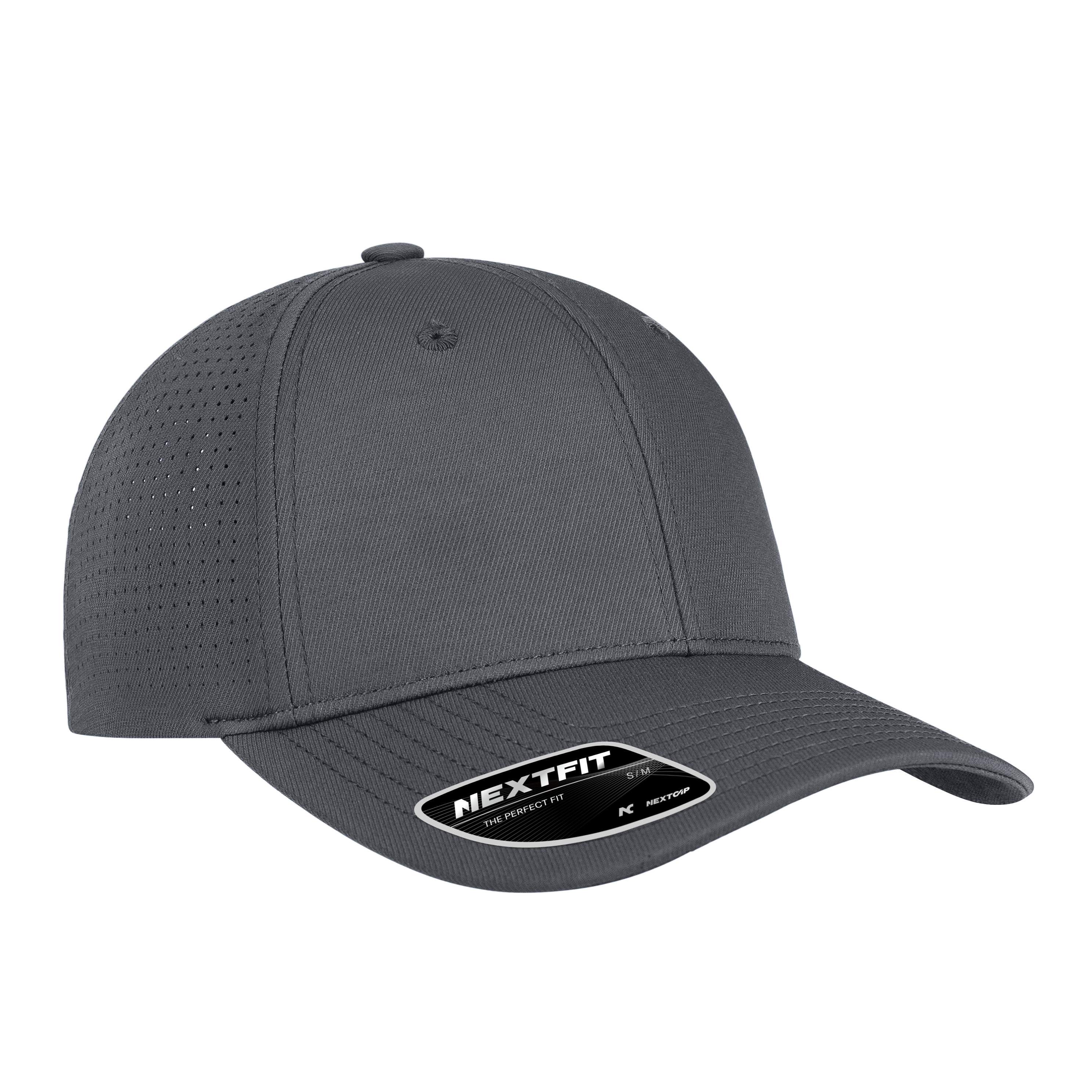 (MVP277C) Nextfit™ 6 Panel Perforation Fitted Cap