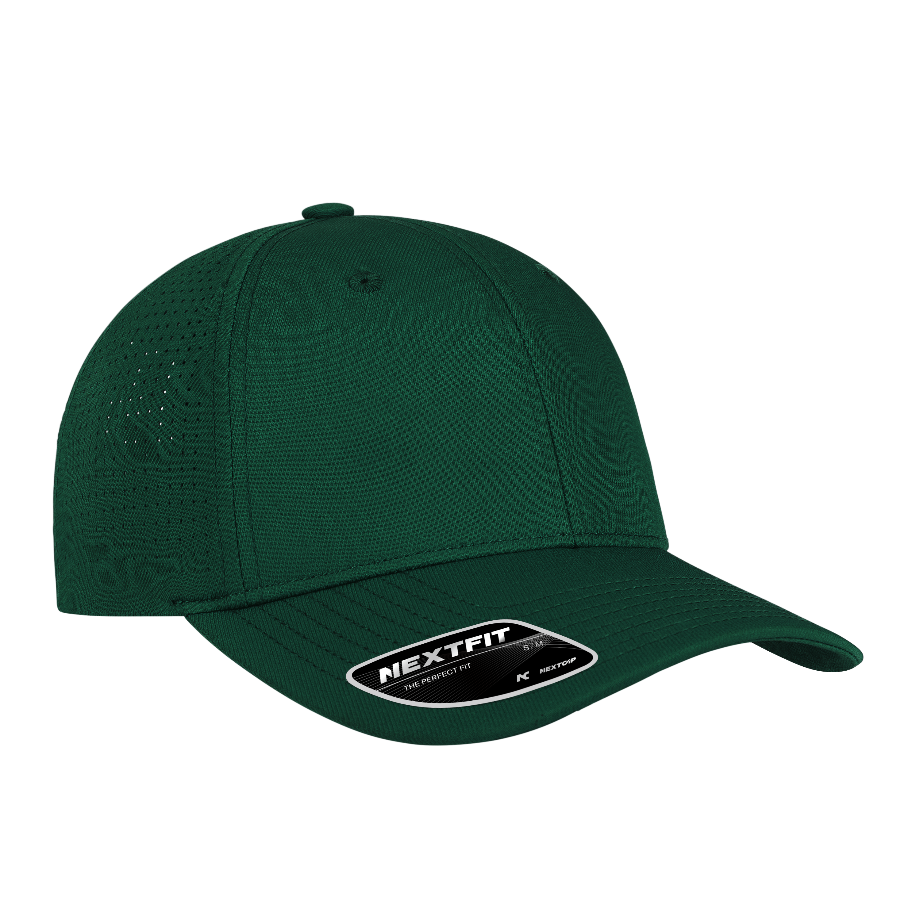 (MVP277C) Nextfit™ 6 Panel Perforation Fitted Cap