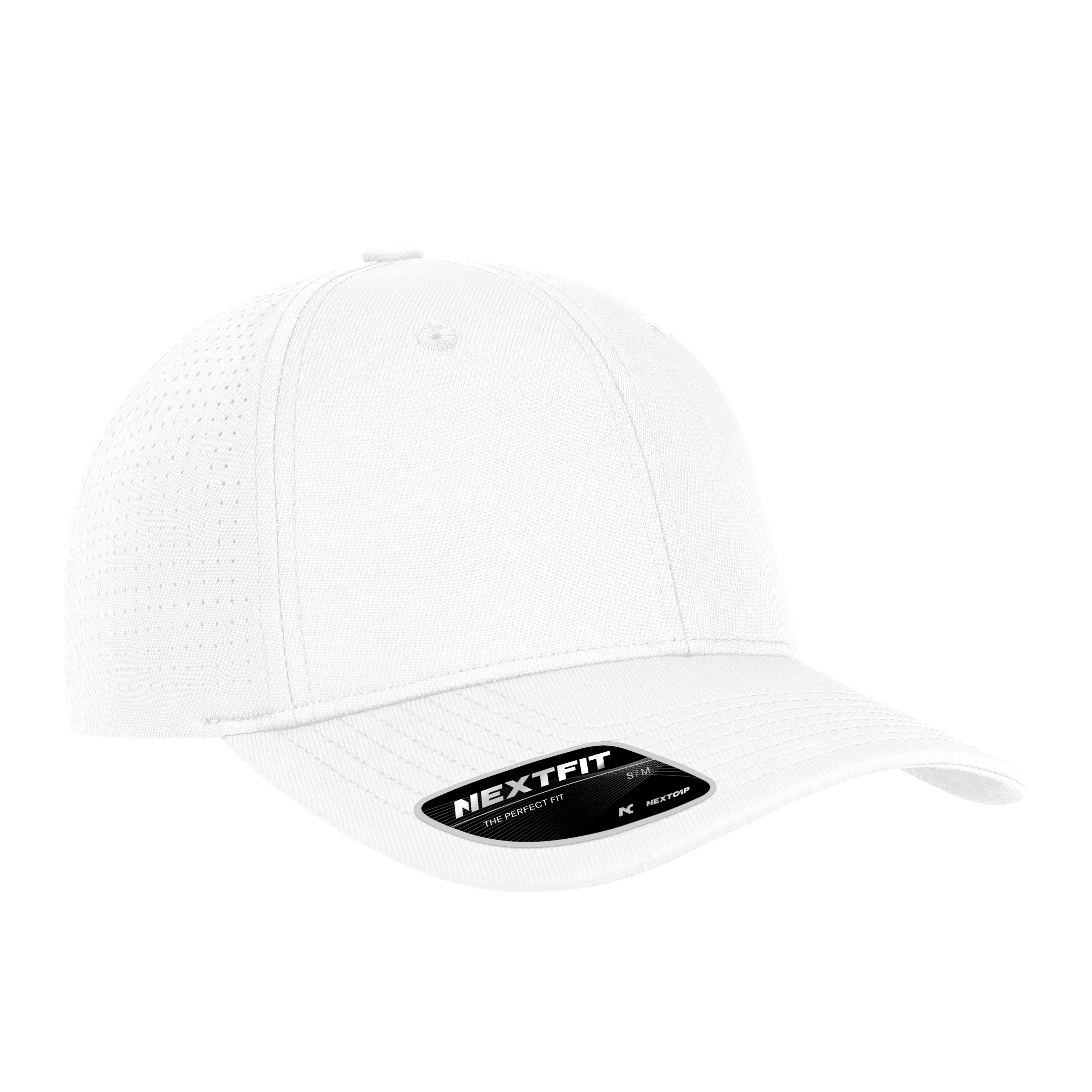 (MVP277C) Nextfit™ 6 Panel Perforation Fitted Cap
