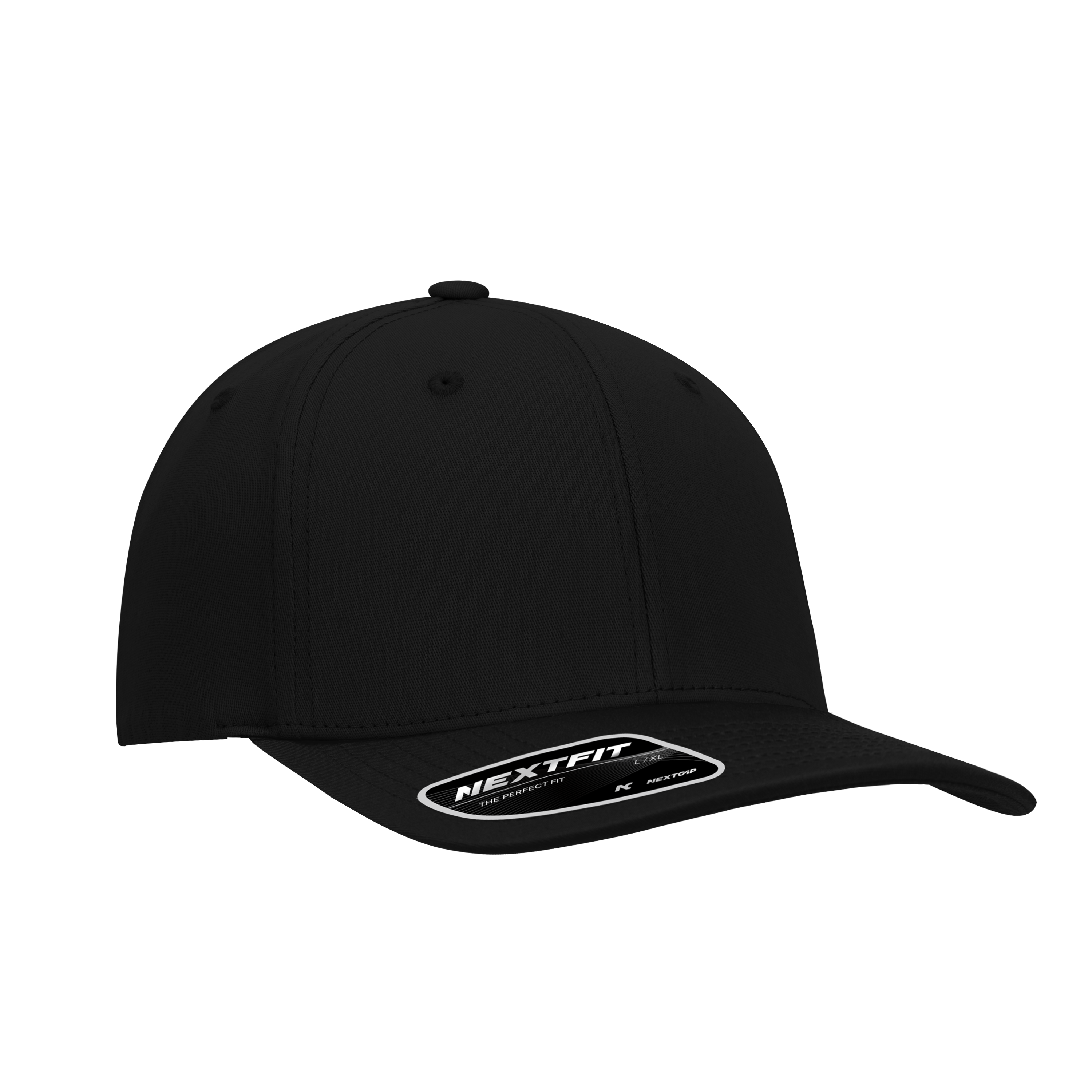 (ACE100) Nextfit™ 6 Panel Stretch Cotton Fitted Cap