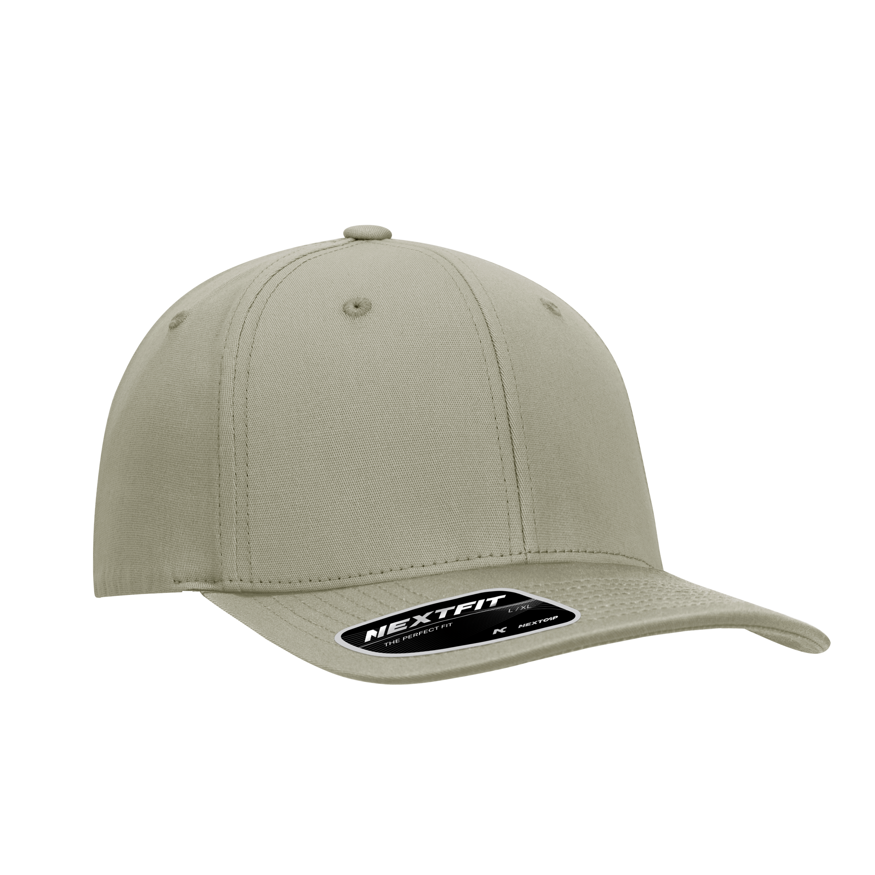 (ACE100) Nextfit™ 6 Panel Stretch Cotton Fitted Cap