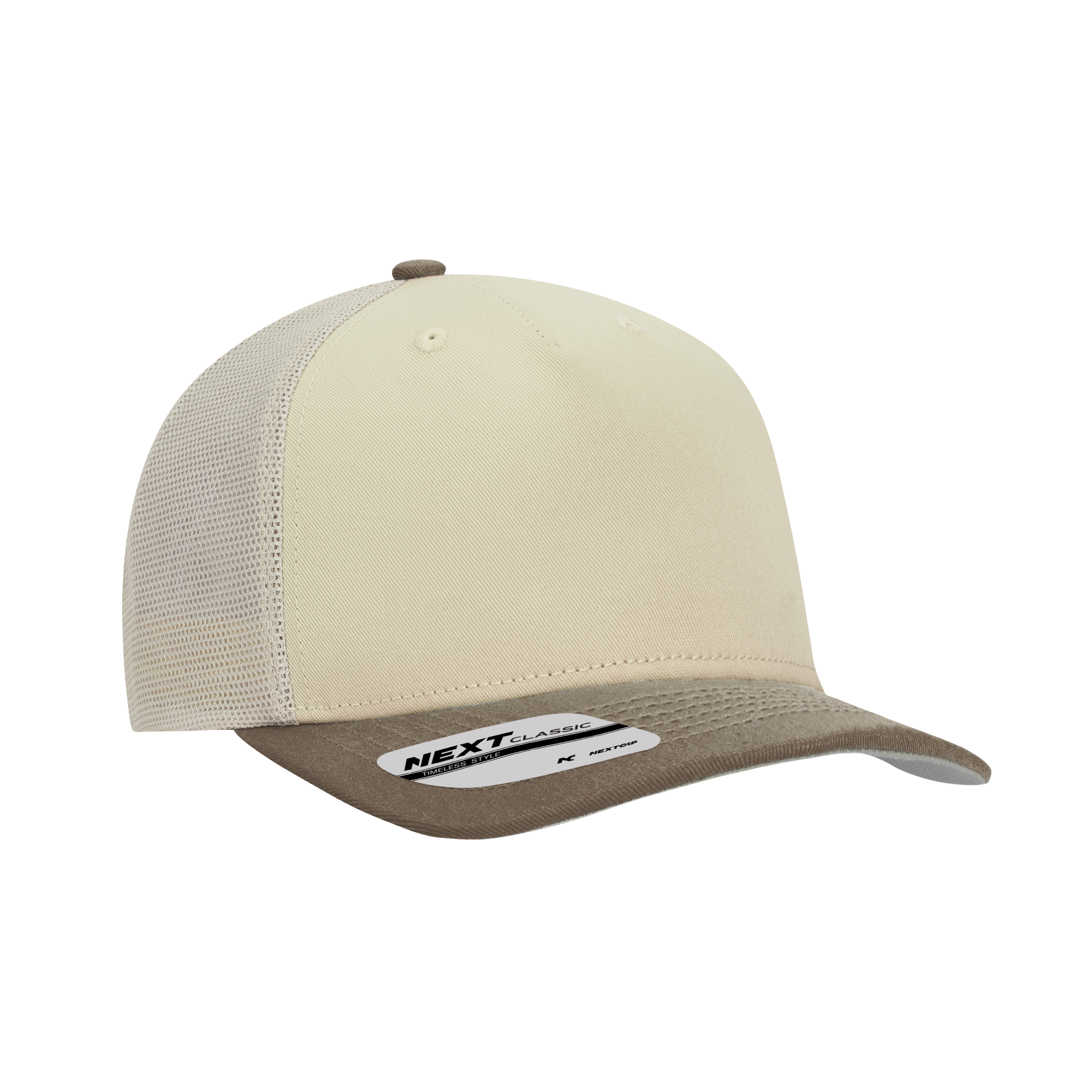 (ATL120) Next Classic™ 5 Panel Cotton Trucker Cap