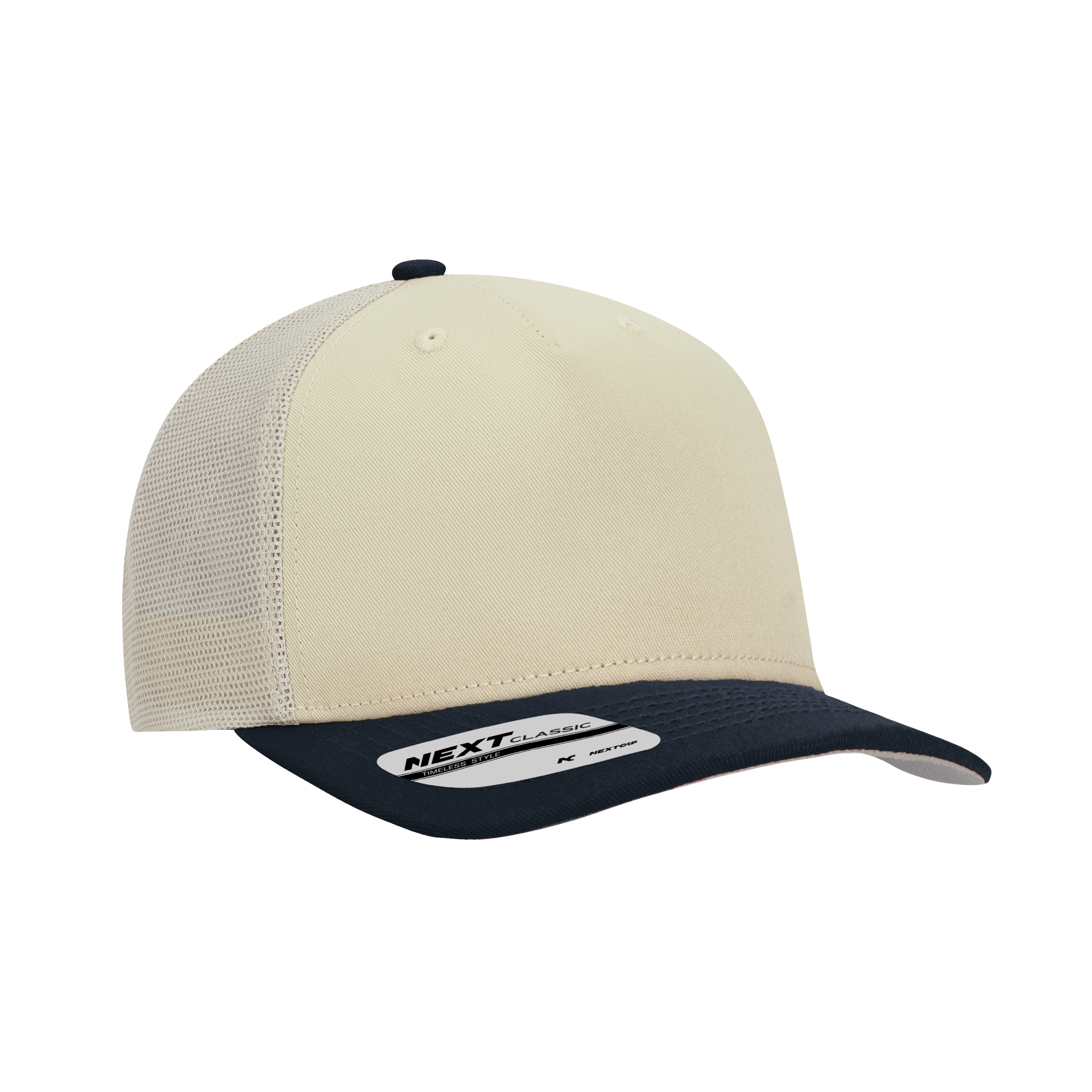 (ATL120) Next Classic™ 5 Panel Cotton Trucker Cap