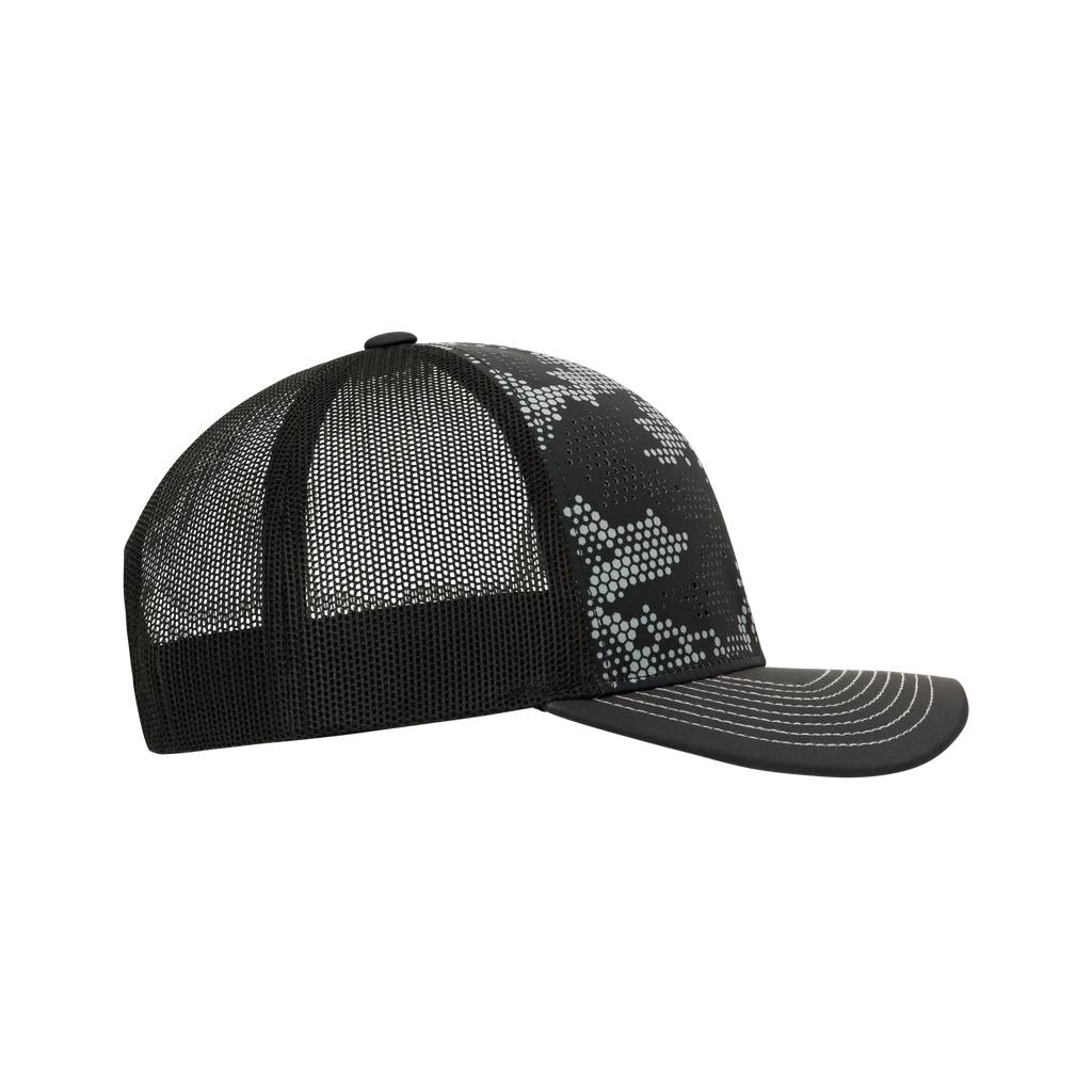 (DFW300PR) 6 Panel Urban Camo Trucker Cap