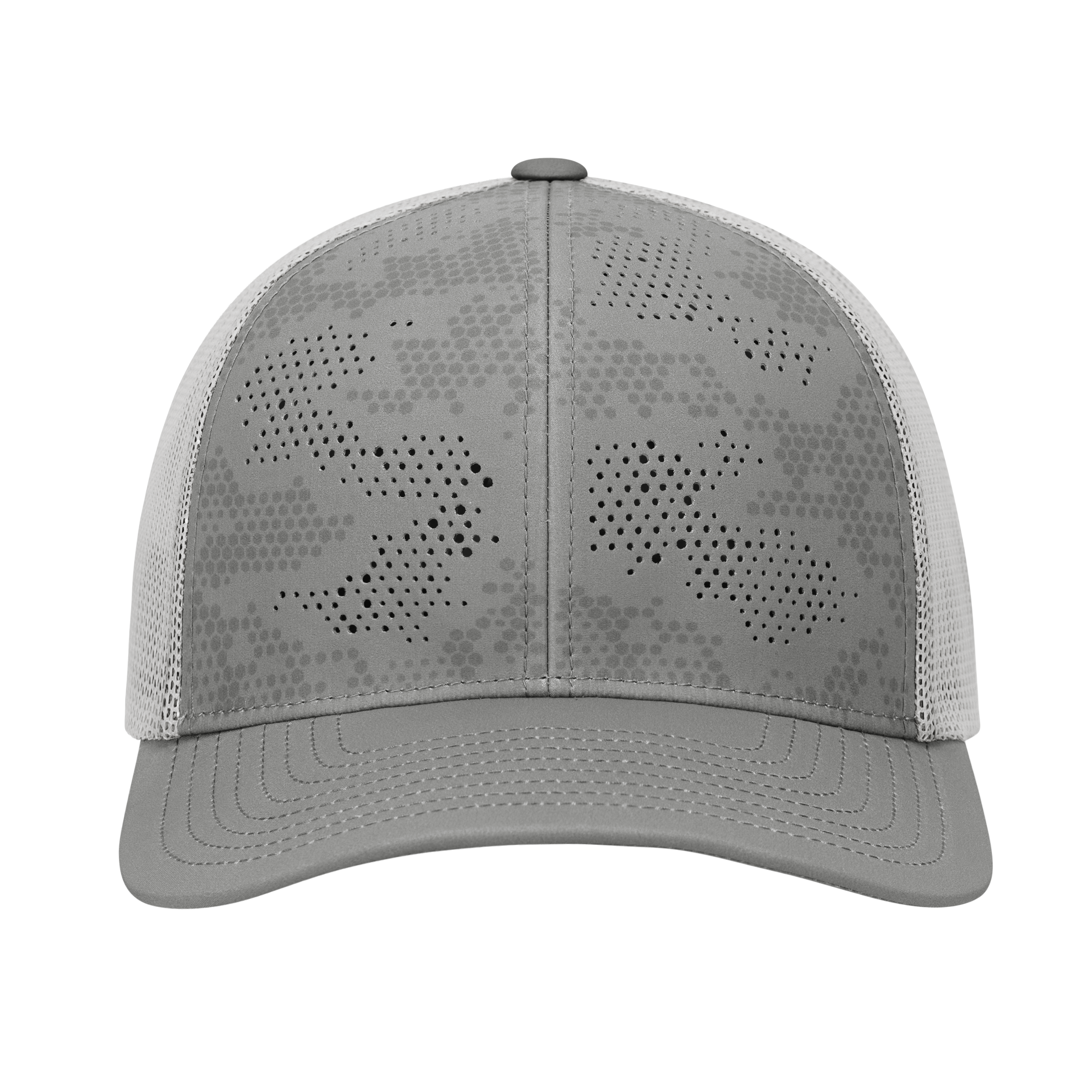 (DFW300PR) 6 Panel Urban Camo Trucker Cap