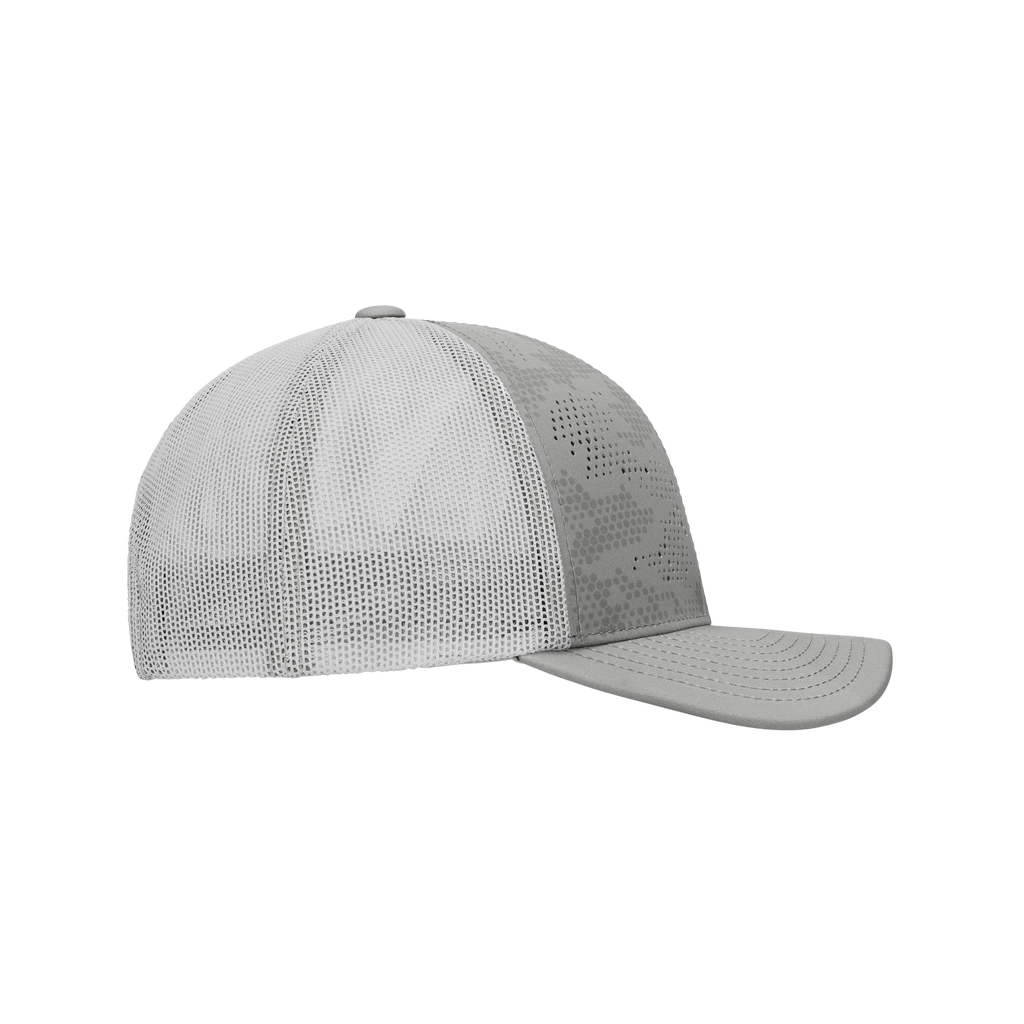 (DFW300PR) 6 Panel Urban Camo Trucker Cap