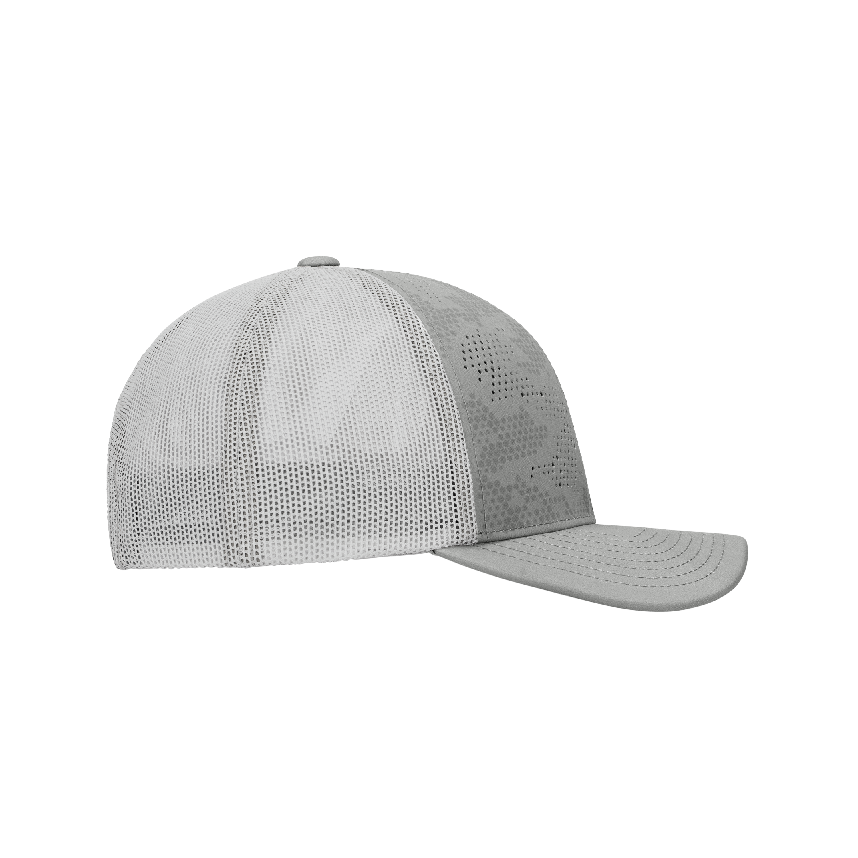 (DFW300PR) 6 Panel Urban Camo Trucker Cap