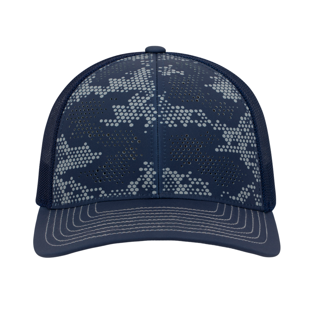 (DFW300PR) 6 Panel Urban Camo Trucker Cap