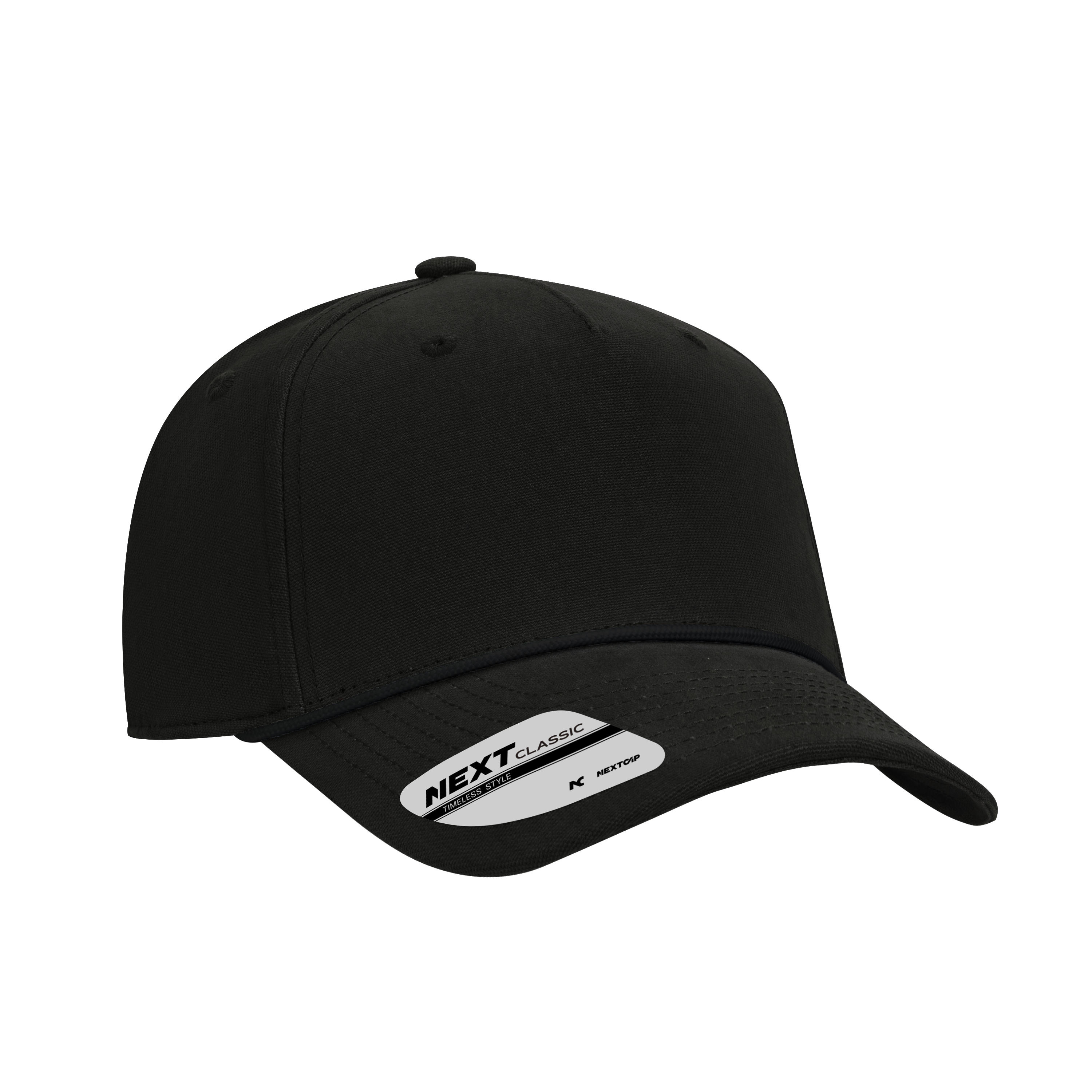 (LAX121V) Next Classic™ 5 Panel Cotton Rope Cap