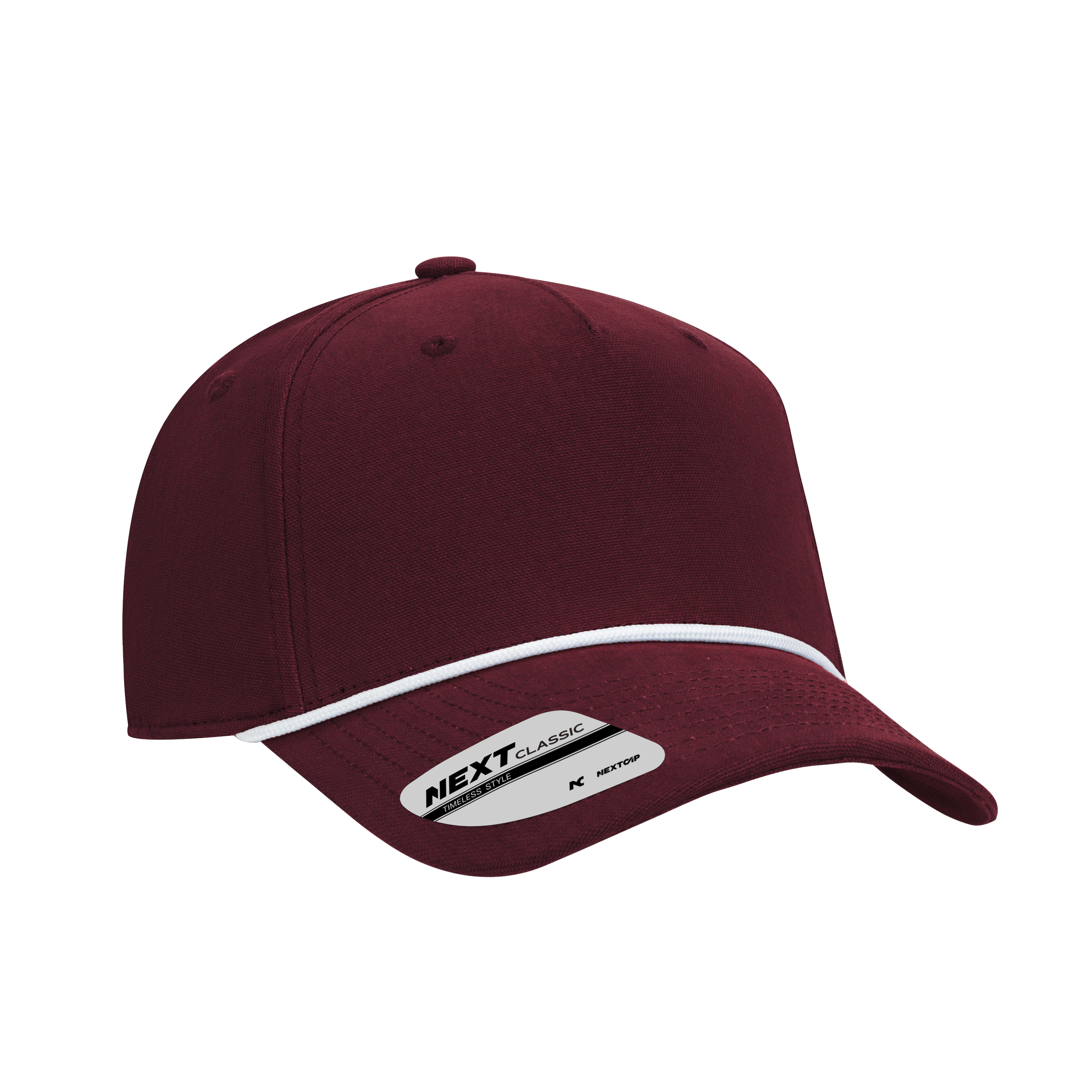 (LAX121V) Next Classic™ 5 Panel Cotton Rope Cap