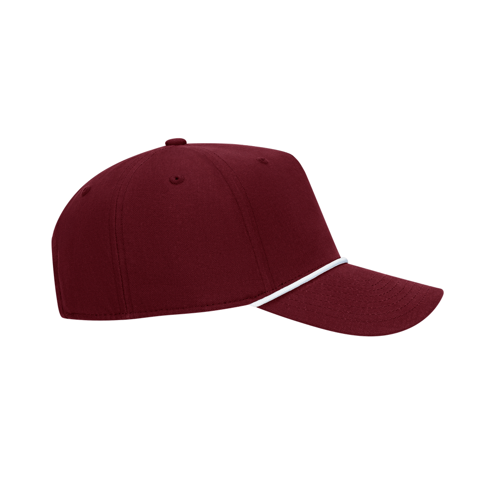 (LAX121V) Next Classic™ 5 Panel Cotton Rope Cap