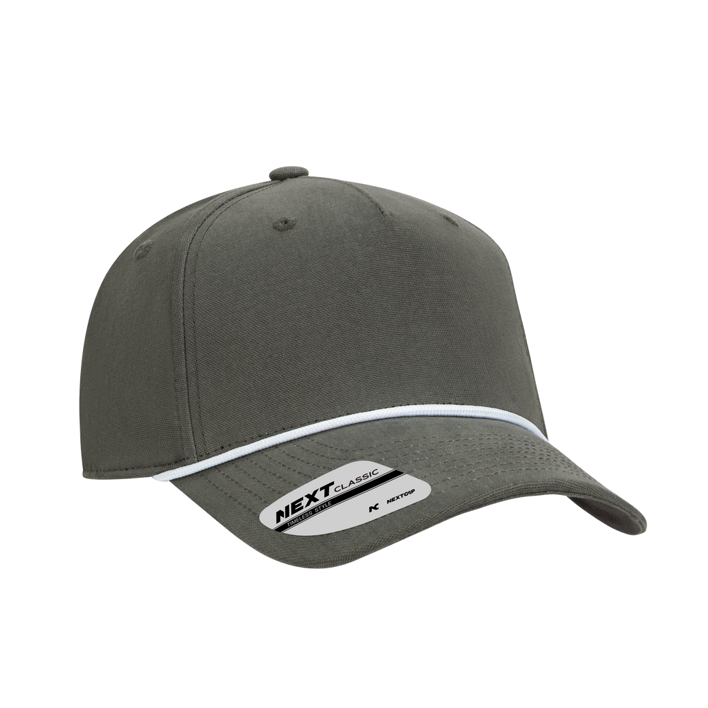 (LAX121V) Next Classic™ 5 Panel Cotton Rope Cap