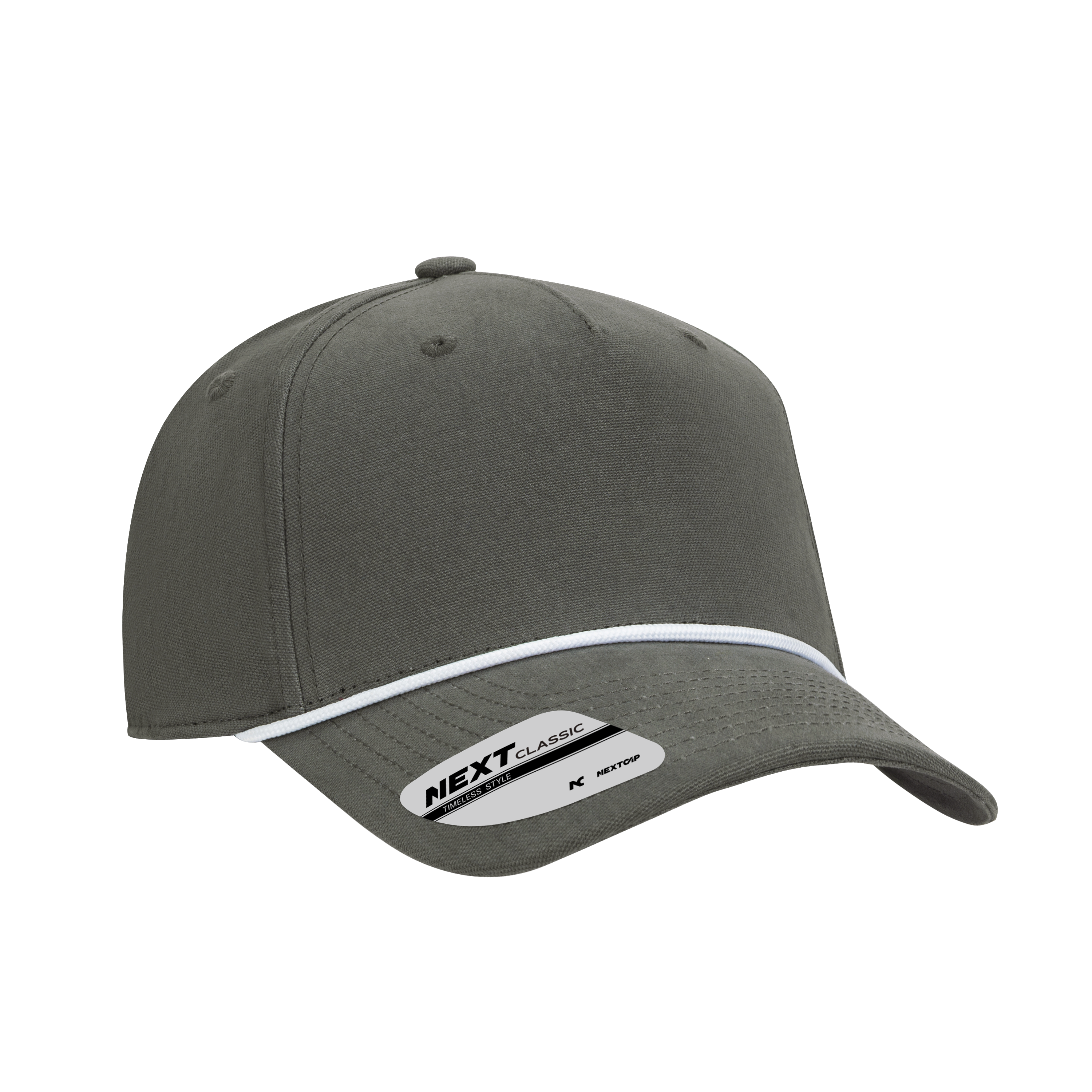 (LAX121V) Next Classic™ 5 Panel Cotton Rope Cap