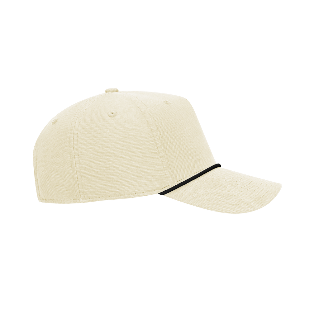 (LAX121V) Next Classic™ 5 Panel Cotton Rope Cap