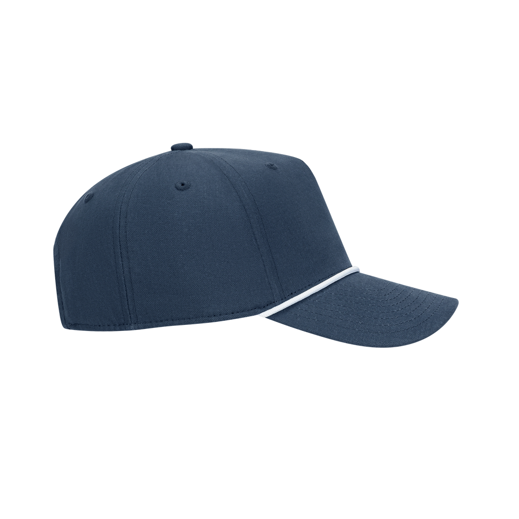 (LAX121V) Next Classic™ 5 Panel Cotton Rope Cap