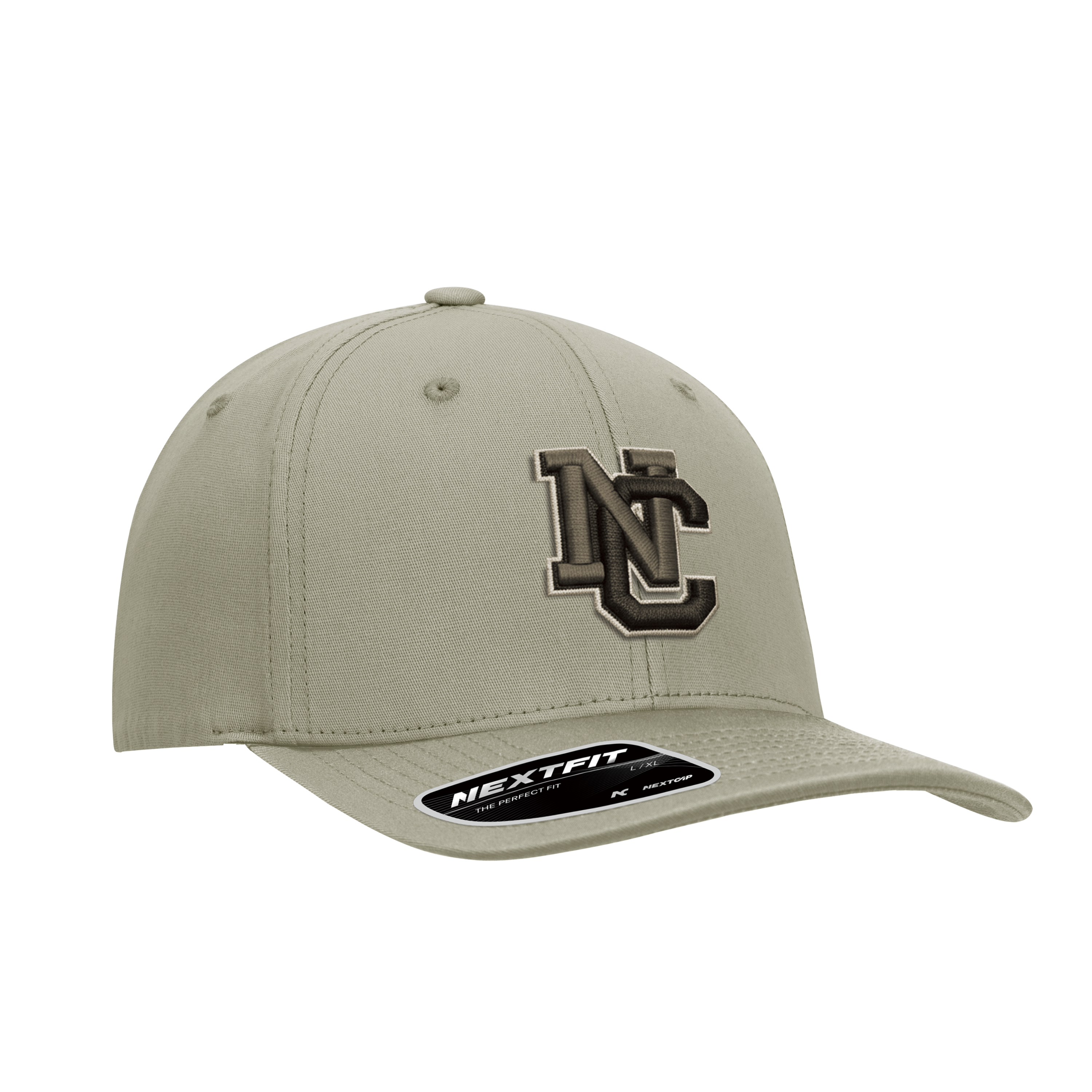 (ACE100) Nextfit™ 6 Panel Stretch Cotton Fitted Cap