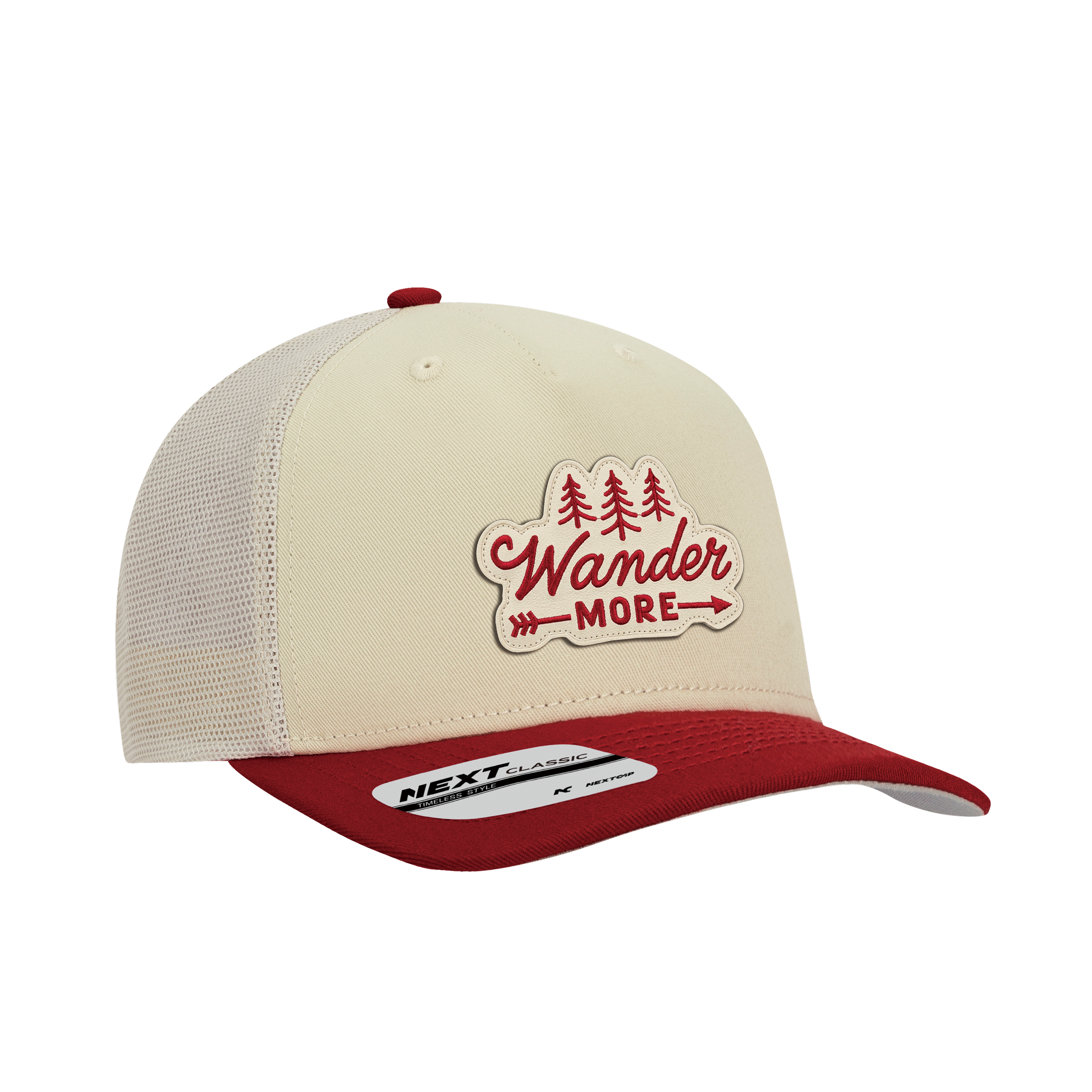 (ATL120) Next Classic™ 5 Panel Cotton Trucker Cap