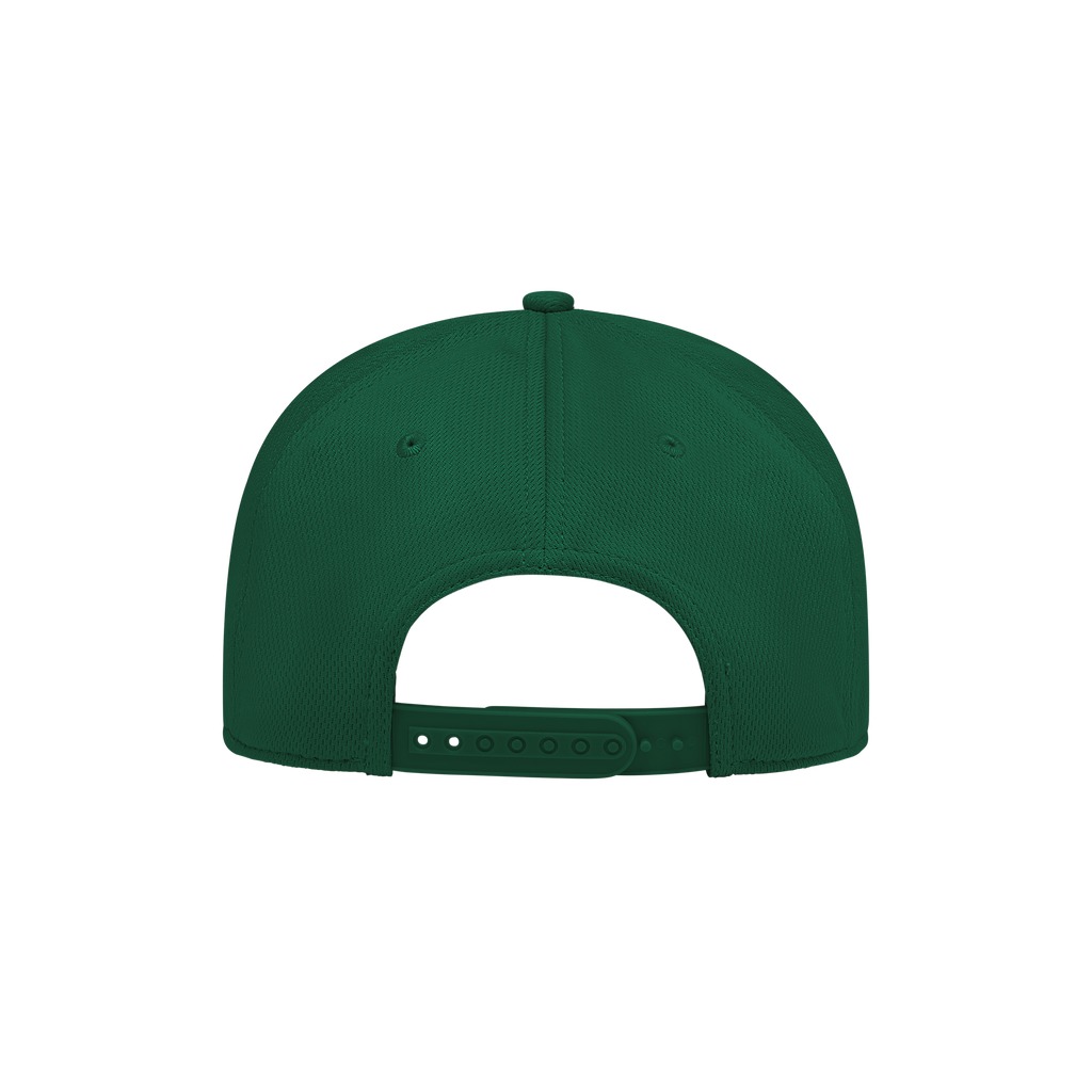 (HMR327) 6 Panel Poly-Knit Snapback