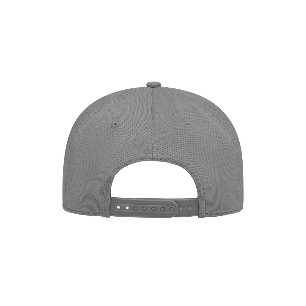 (HMR327) 6 Panel Poly-Knit Snapback