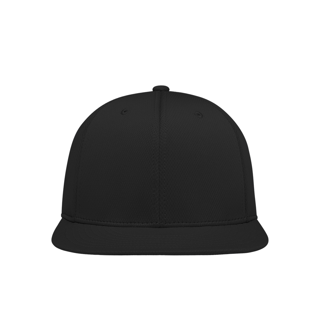 (HMR327) 6 Panel Poly-Knit Snapback