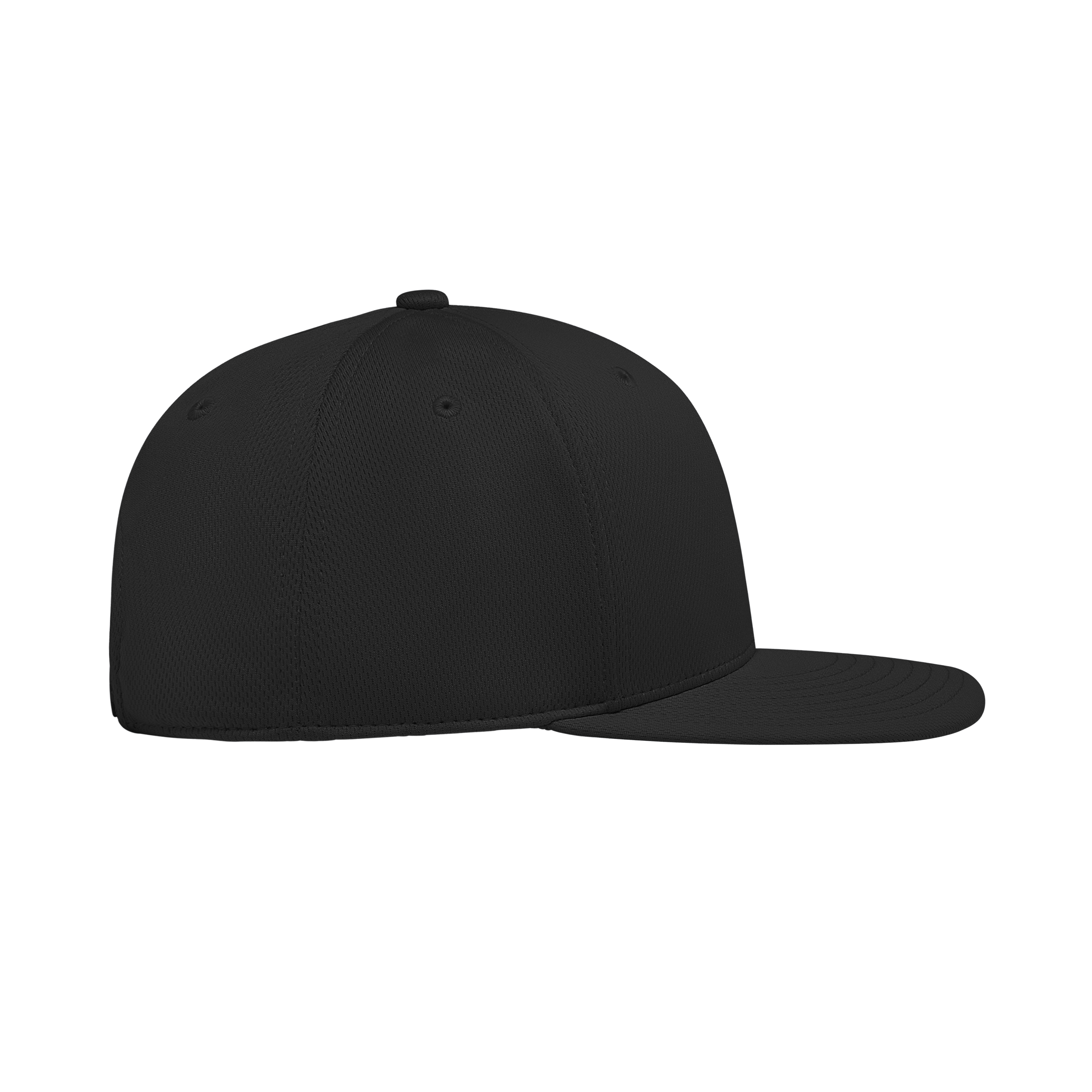 (HMR327) 6 Panel Poly-Knit Snapback