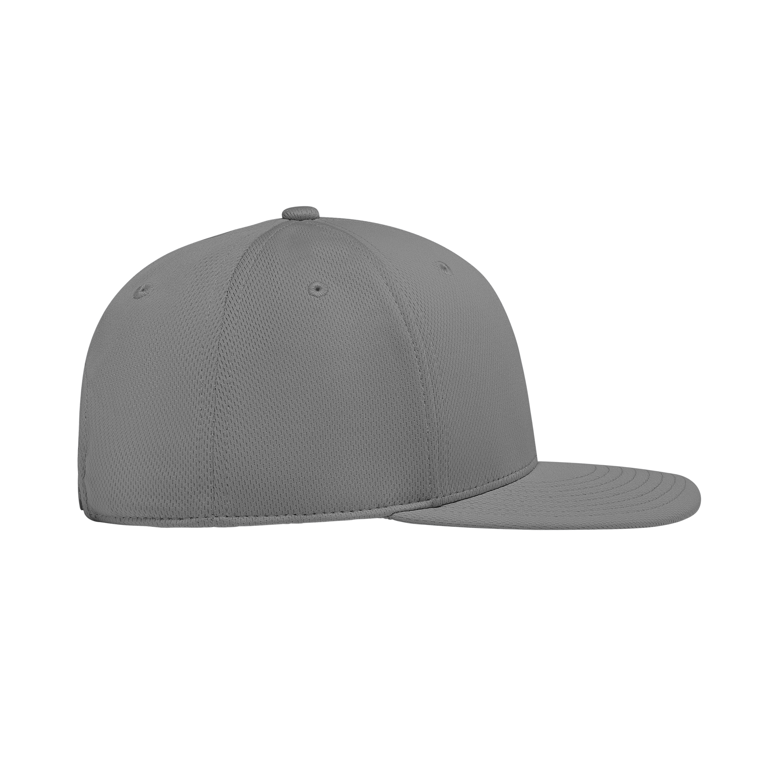 (HMR327) 6 Panel Poly-Knit Snapback