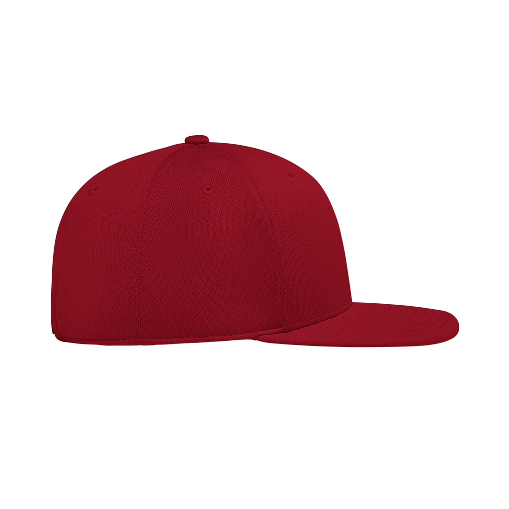 (HMR327) 6 Panel Poly-Knit Snapback